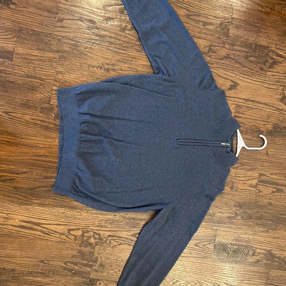 LL Bean Quarter Zip Size Large